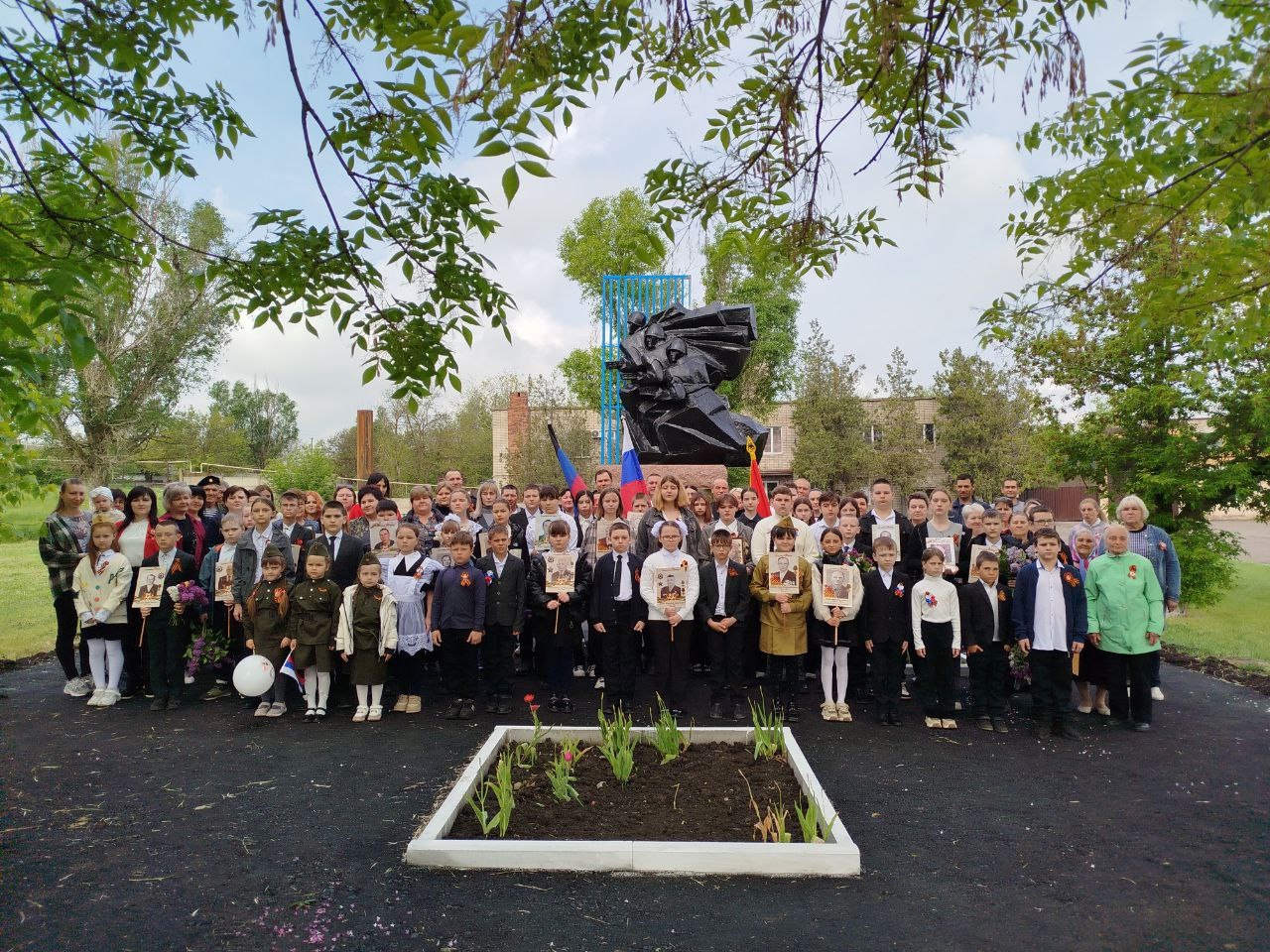 Митинг в честь 80-й годовщины Победы в Великой Отечественной войне.